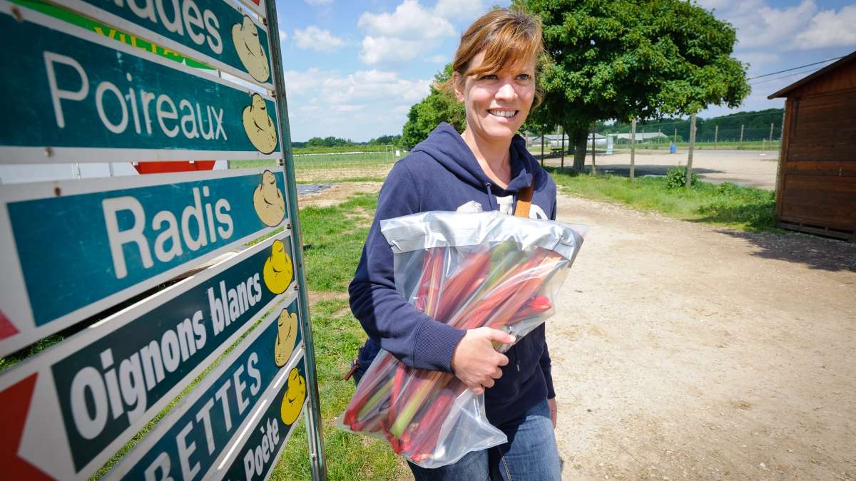 Circuit court achat chez le producteur - Crédit Arnaud Bouissou - Terra