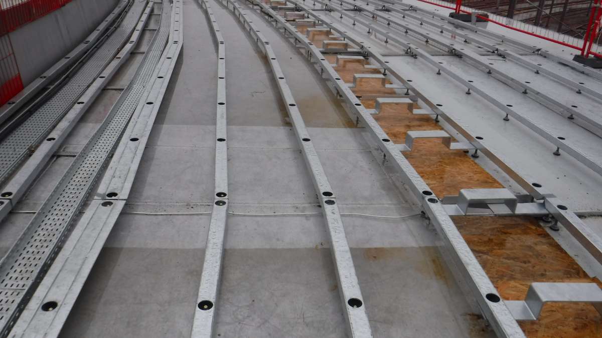 Passerelle St-Laud - assemblage