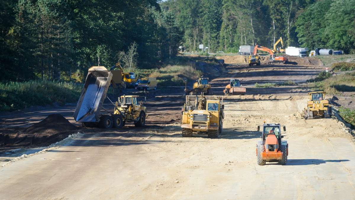 Travaux routier sur la RN2