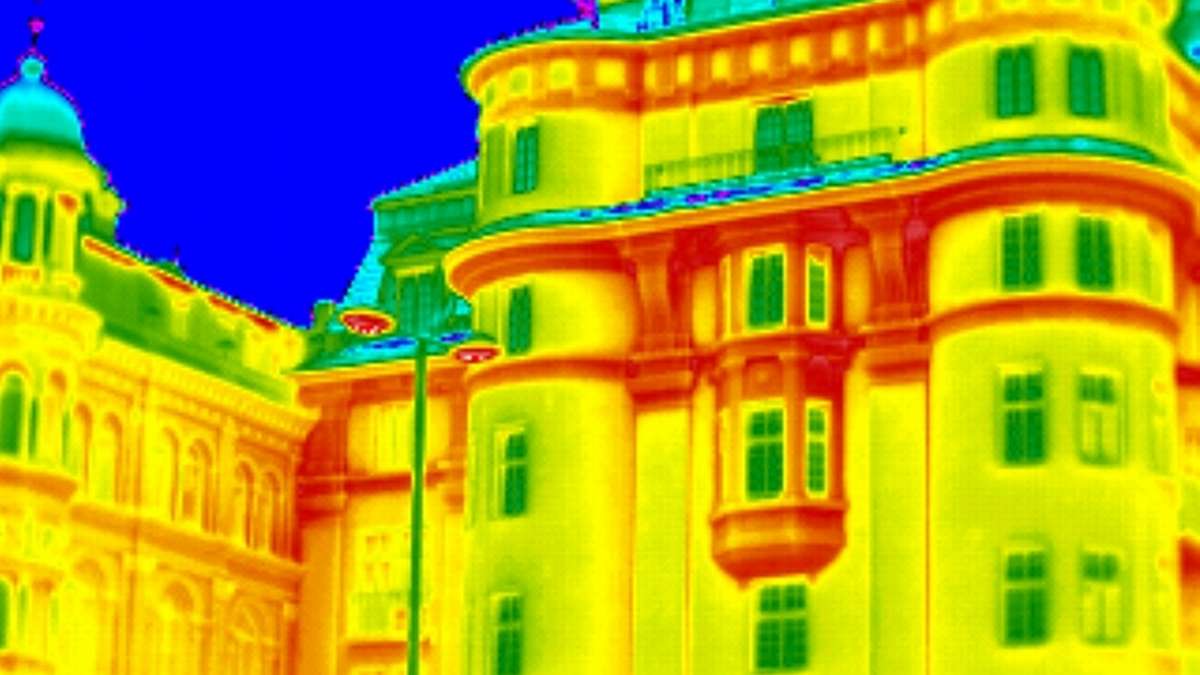 Image thermique façade