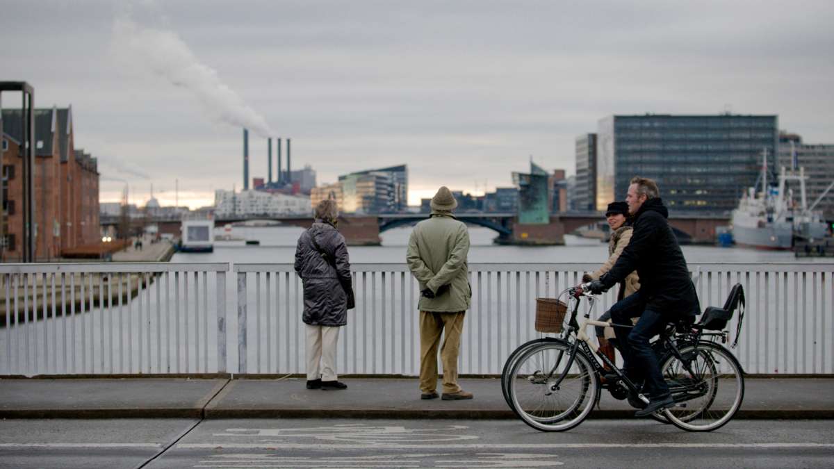 Copenhague, cyclistes