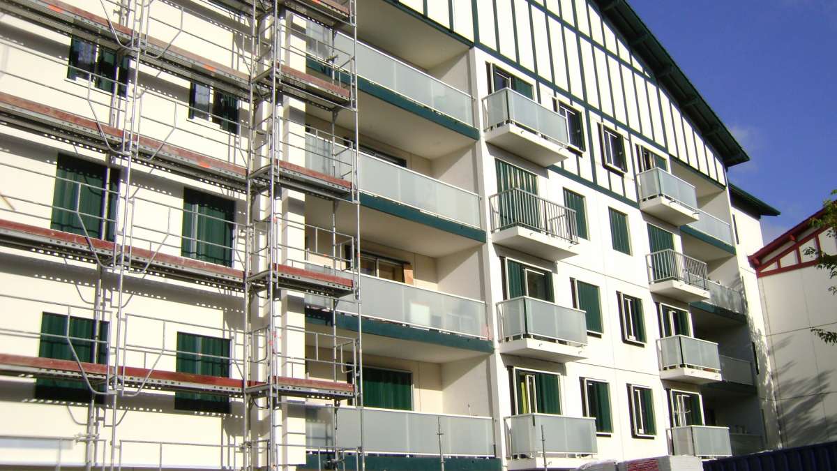 Bâtiment en rénovation