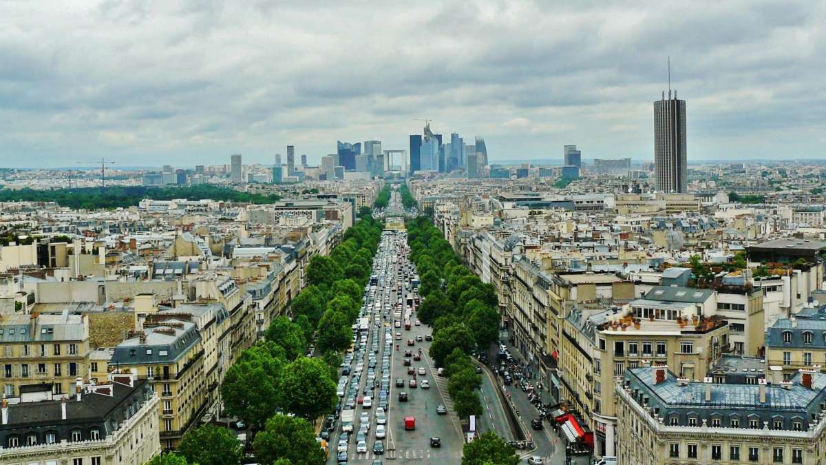 Boulevard à Paris