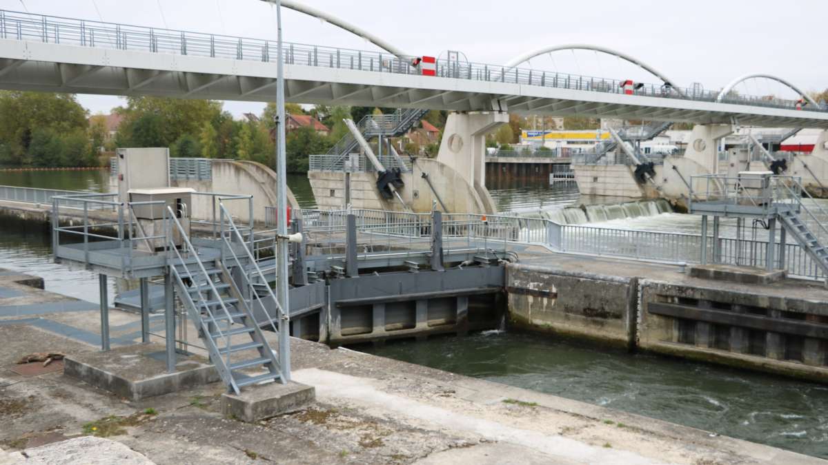 Ecluse de Venette dans l'Oise (60)