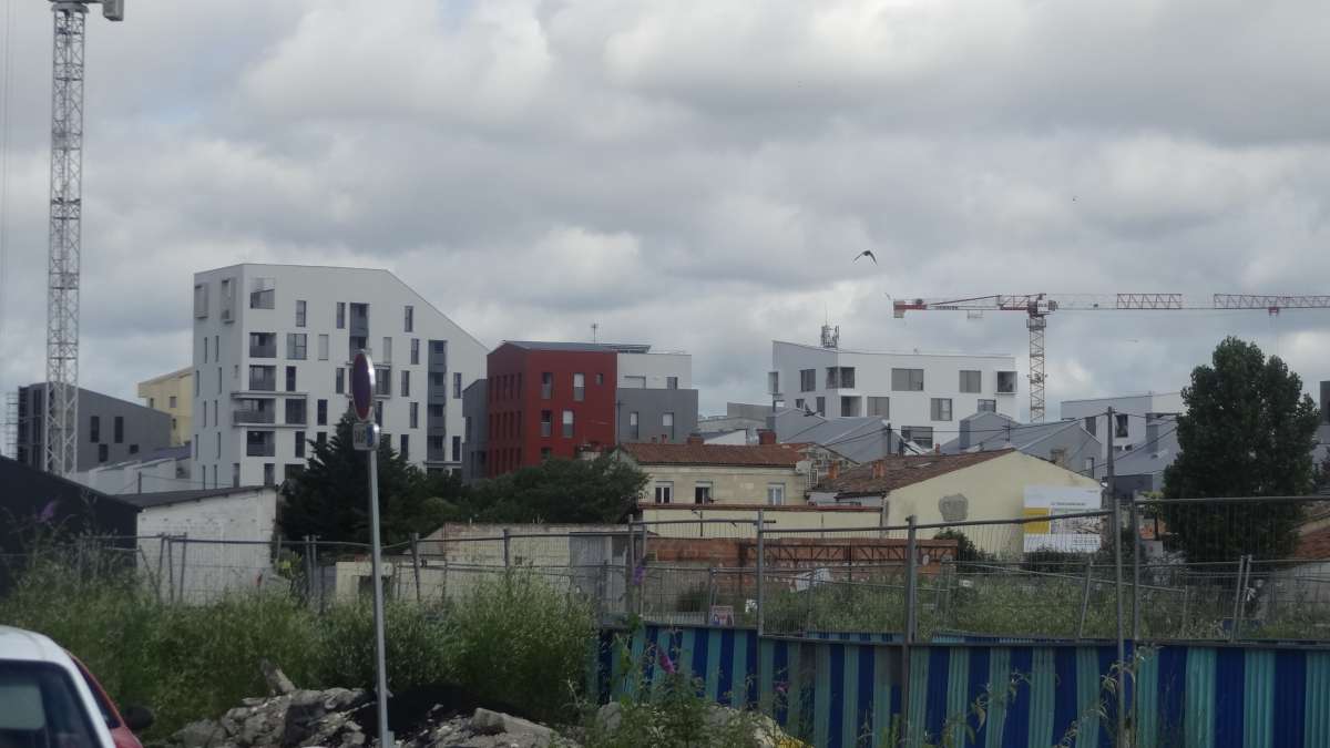 Travaux aux bassins à flot à Bordeaux