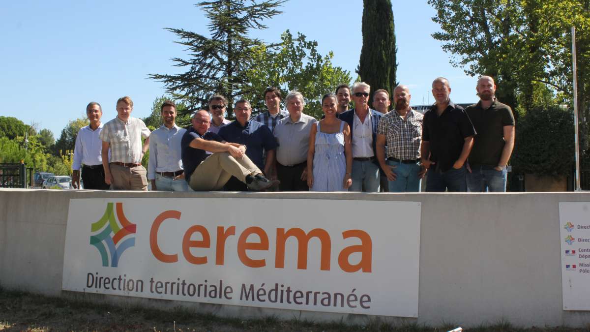 Equipe GTIE Cerema Direction territoriale Méditerranée