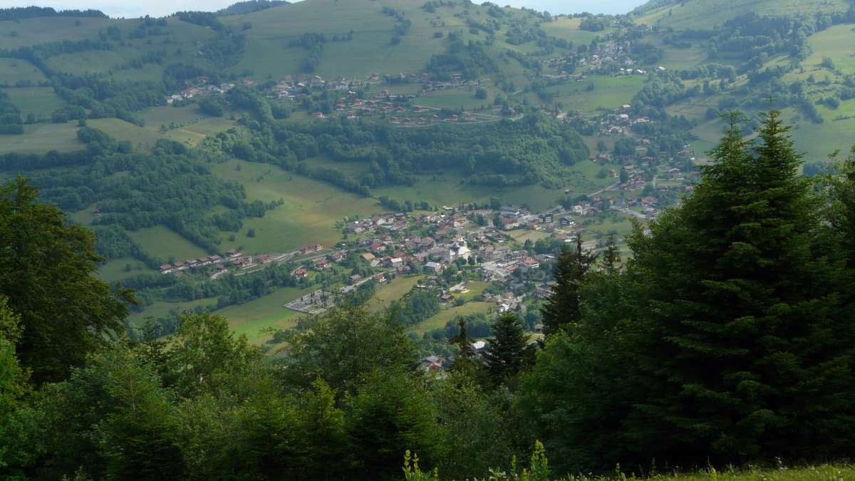 Bernex, vue de la vallée - Haute Savoie