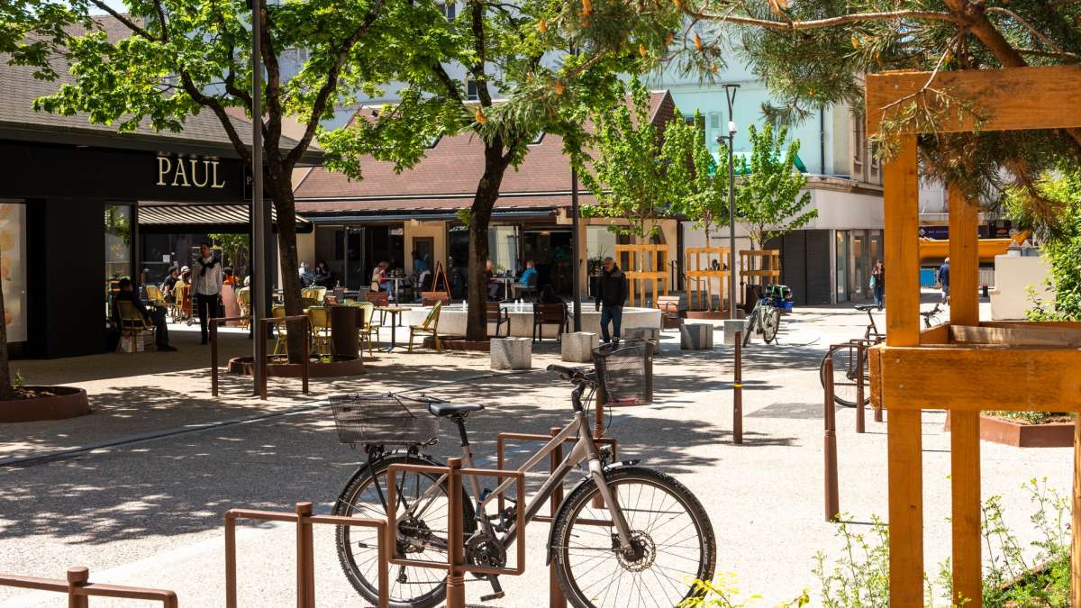 Annemasse espace public mobilités