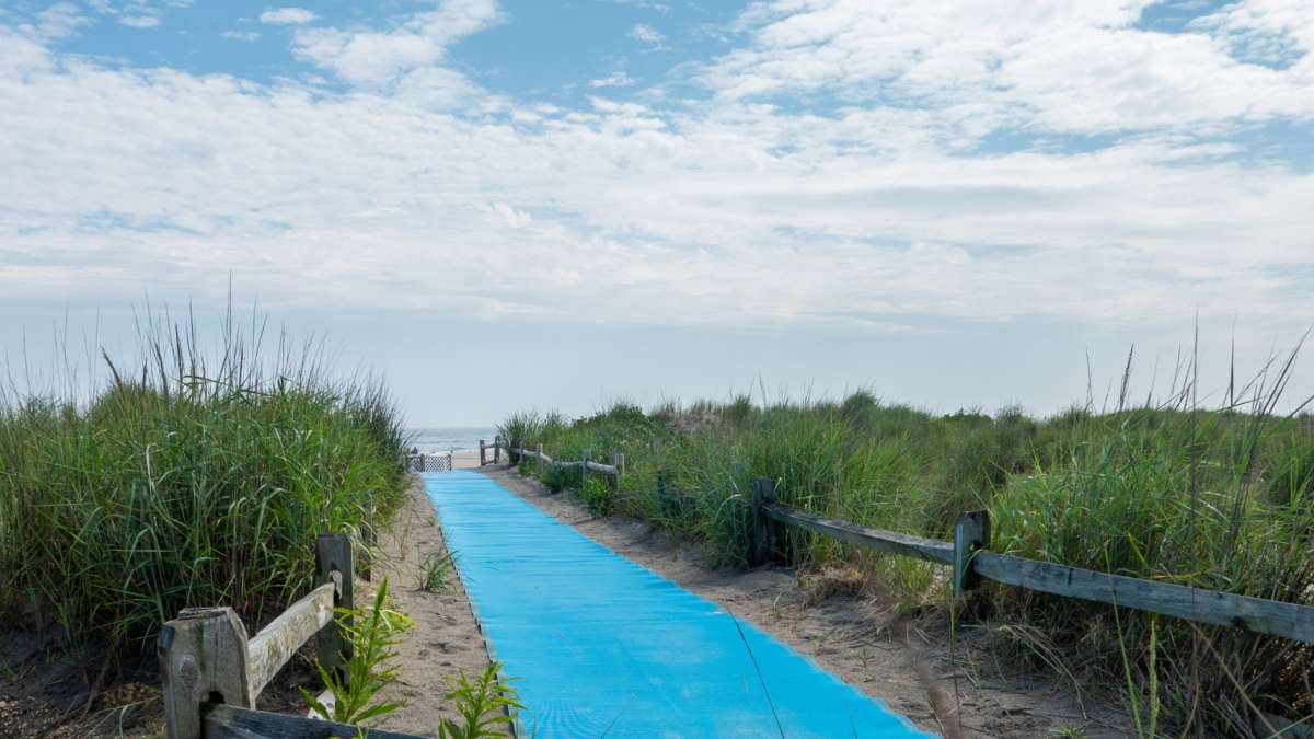 chemin plage accessible
