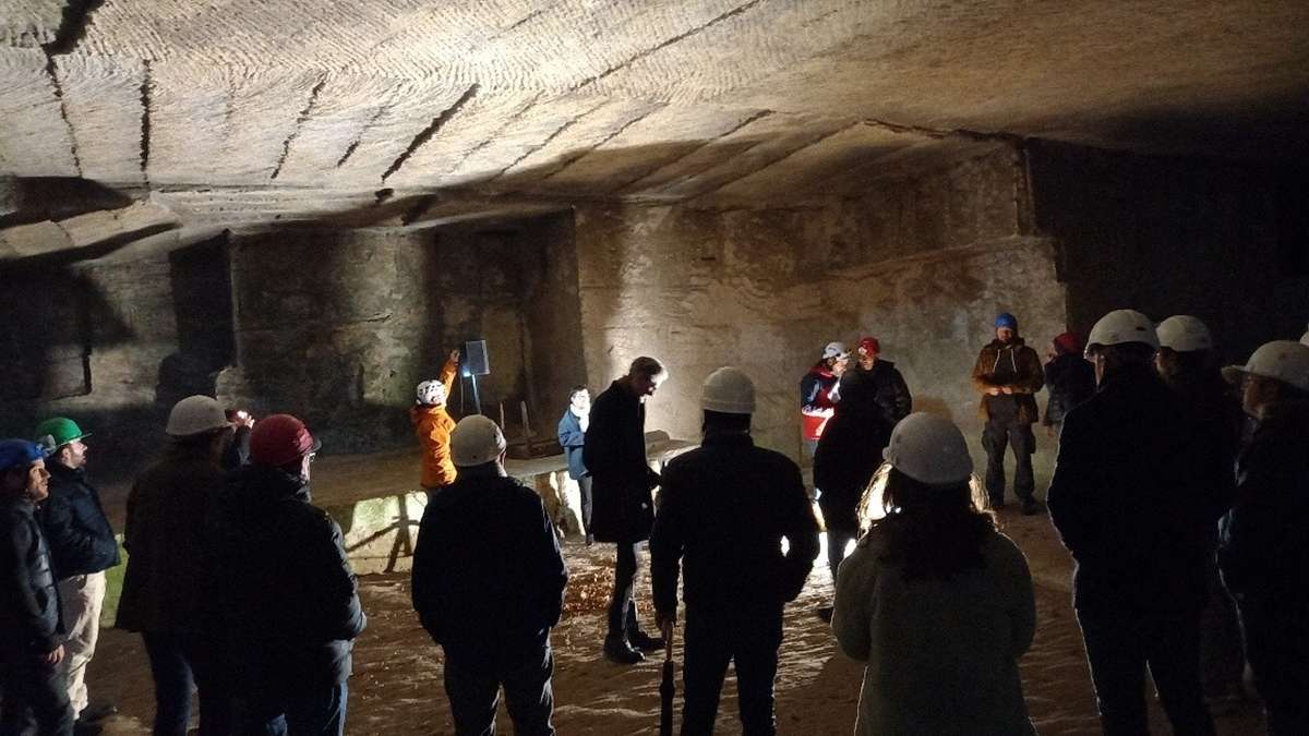 Visite de cavités en Charente