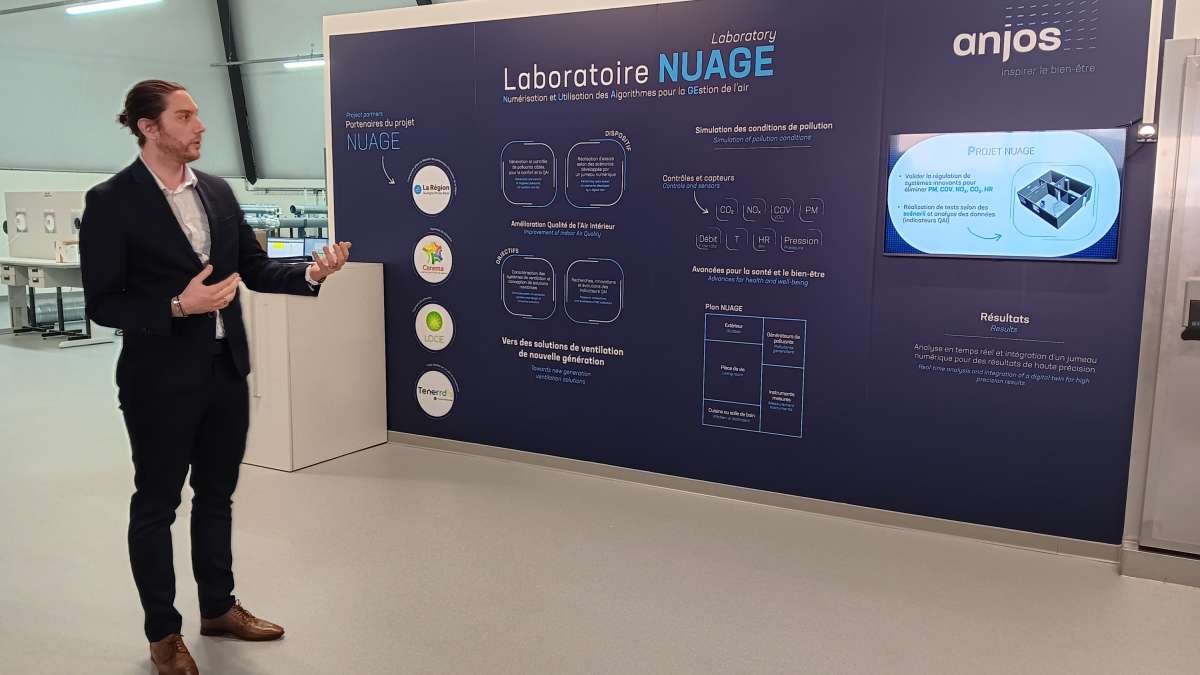 présentation du banc d'essai ventilation