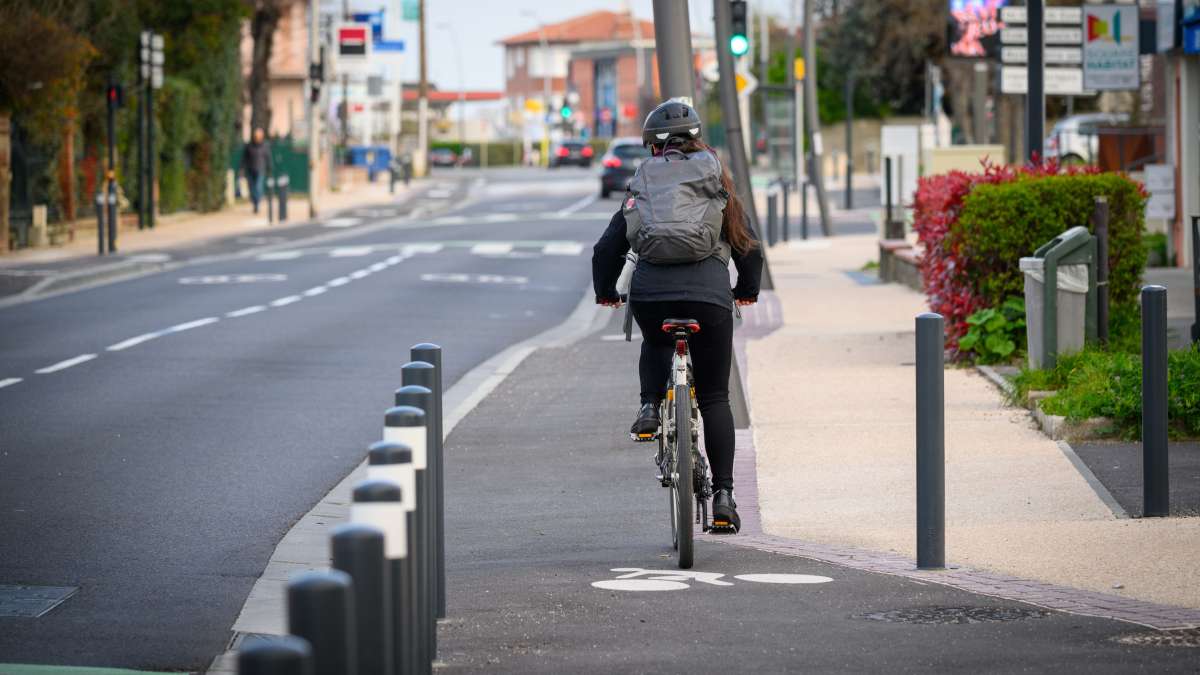 Aménagement cyclable en Occitanie