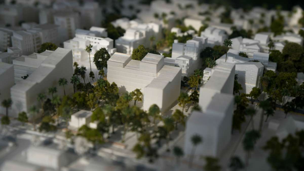 Maquette de bâtiments