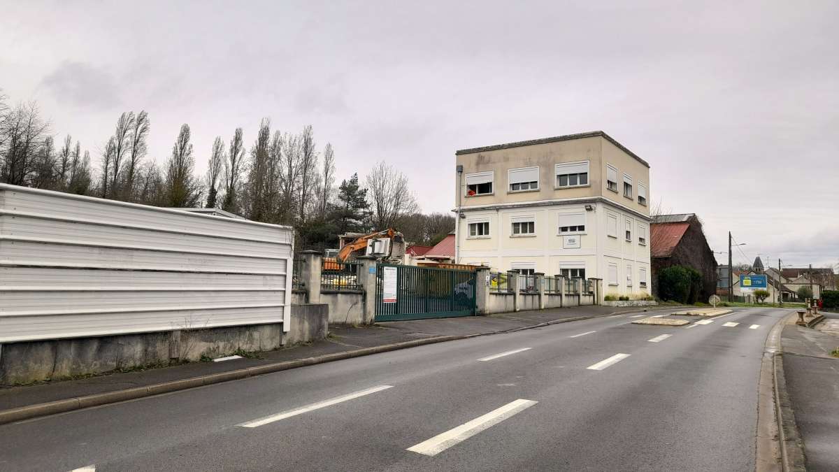 Site d'un projet d'Ecoquartier sur une friche en entrée de ville à Breuillet