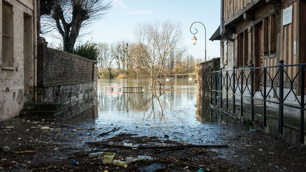 inondation dans l'Eure