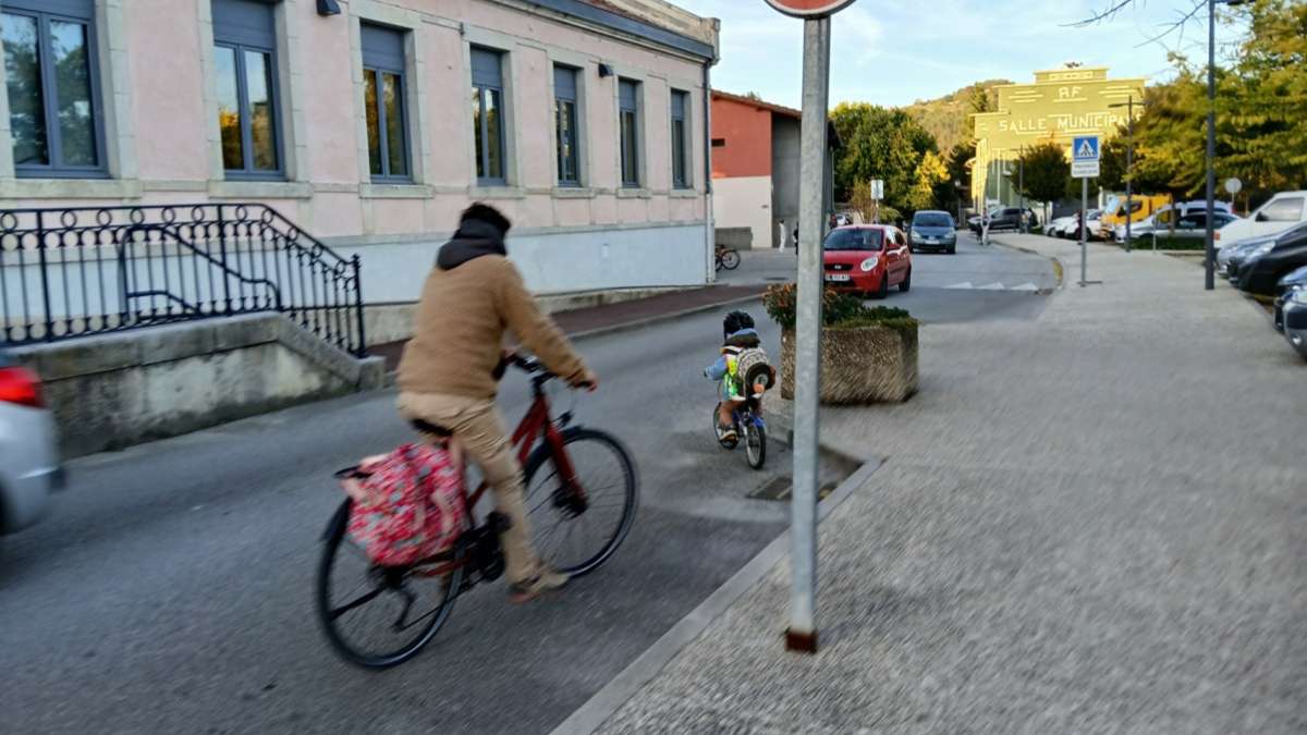 modes actifs en centre bourg