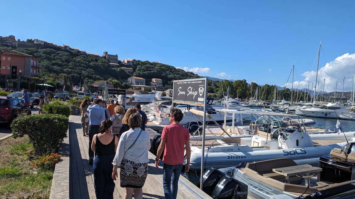 Visite du port à Porto Vecchio