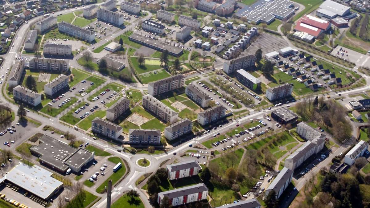 Quartier Saint-Sauveur à Flers (Orne)