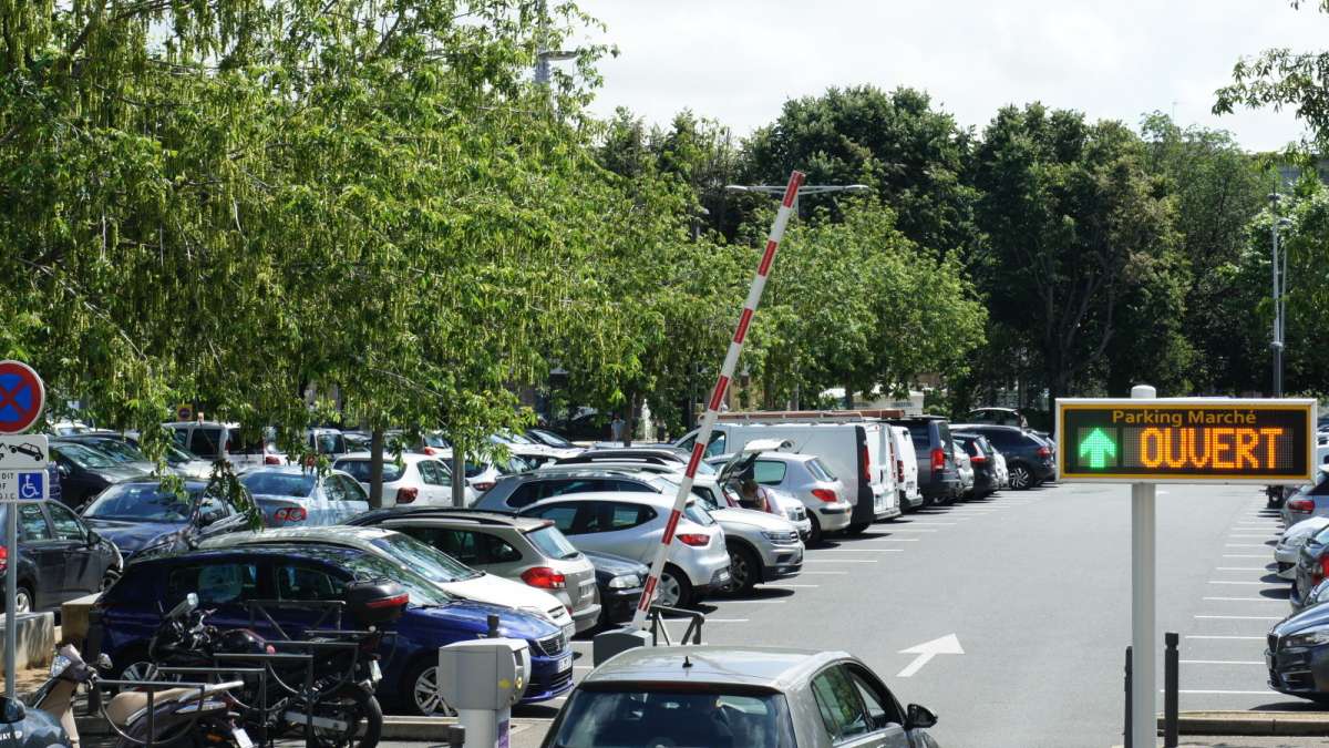 Stationnement marché