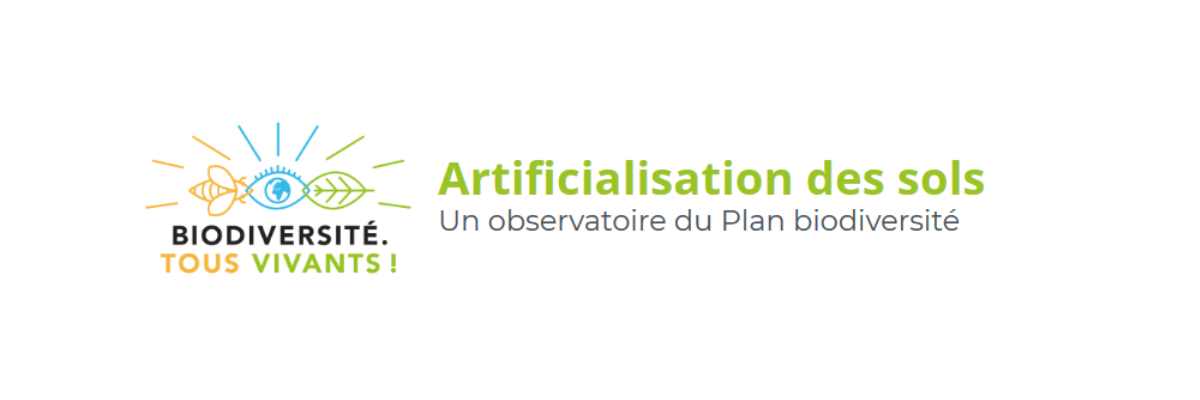 Logo de l'observatoire de l'artificialisation des sols