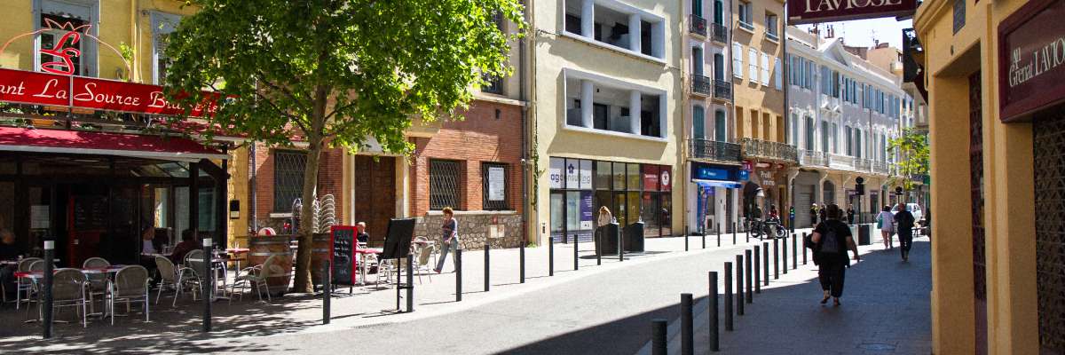 Crédit photo : action coeur de ville Perpignan - Daniel Coutelier - Terra