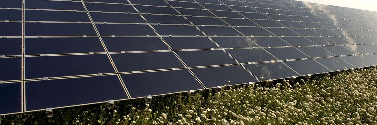 Centrale solaire photovoltaïque - © Laurent Mignaux / Terra