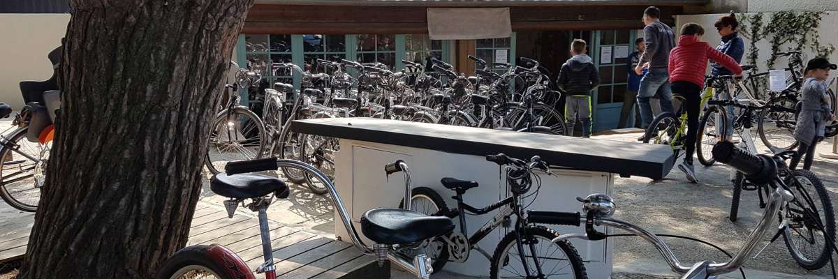 Parking de location de vélos