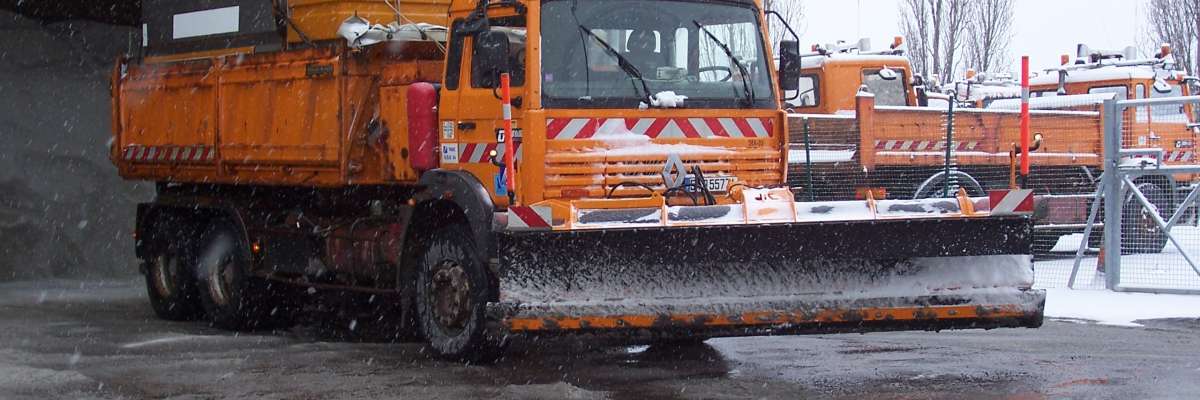 Camion de déneigement