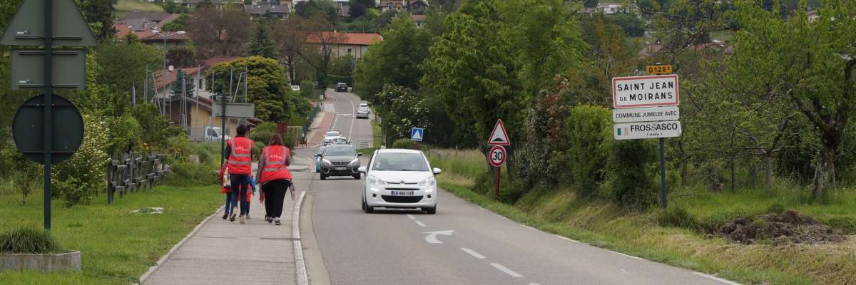  Apaisement de la circulation et aménagement du centre-bourg à Saint Jean de Moirans