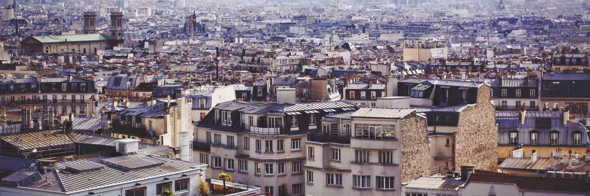 vue des toits de Paris
