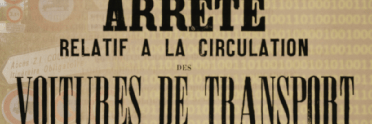 Le Cerema publie un standard de données pour dématérialiser les arrêtés de circulation pour le transport de marchandises en ville