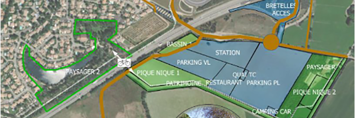 Etablissement d’un plan-programme pour l’aire de services de Saint-Martin-de-Crau, dans le cadre du projet de contournement autoroutier d’Arles   