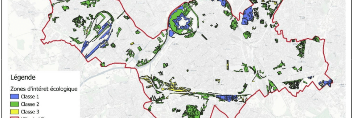 Ebauche trame urbaine de lille